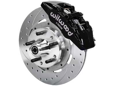 Wilwood 140-10510-Z Dynapro 6 Front 12" Big Brake Kit, Zinc Plated, Black, 1964-1974 GM Cars / Wilwood 140-10510-Z Big Brake Kit