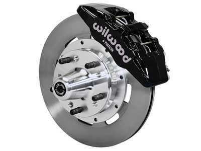 Wilwood 140-10738 Dynapro 6 Front 12.19" Big Brake Kit, Black, 1970-1978 GM Cars / Wilwood 140-10738 Big Brake Kit