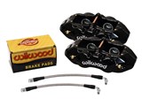 Wilwood 140-10790-BK Rear D8-4 Replacement Caliper Upgrade Kit, Black, 1965-1982 Chevrolet Corvette / Wilwood 140-10790-BK Big Brake Kit