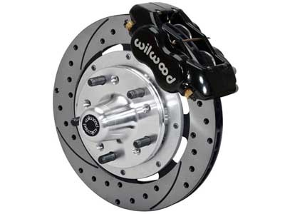 Wilwood 140-11019-D FDL Front Big Brake Kit,11" Drilled Magnum Force 2.00" Drop Spindle 73-80 Mopar / Wilwood 140-11019-D Big Brake Kit