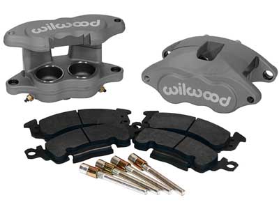 Wilwood 140-11290 Front D52 Caliper Kit Gray, 1968-1996 GM & Jeep Vehicles W/1.19"-1.28" Rotor Widt / Wilwood 140-11290 Big Brake Kit