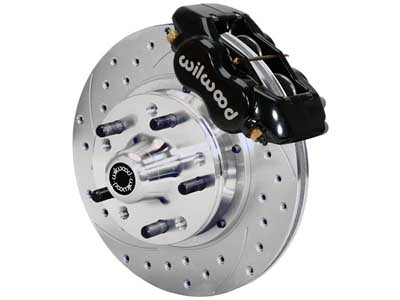 Wilwood 140-11547-Z Dynalite Front Big Brake Kit,12.19", Drilled-Zinc Magnum Force Drop Spndle / Wilwood 140-11547-Z Big Brake Kit