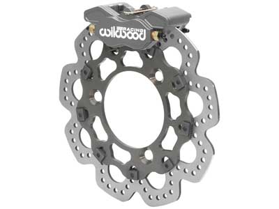 Wilwood 140-11773 GP320 Sprint Left Front Brake Kit, Gray Anodized, Drilled 10.50" Rotor / Wilwood 140-11773 Big Brake Kit