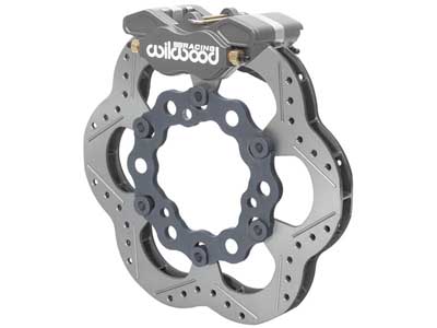Wilwood 140-11809 GP320 Midget Front Top Mount Brake Kit with SuperAlloy 10.5" Rotor / Wilwood 140-11809 GP320 Midget Brake Kit