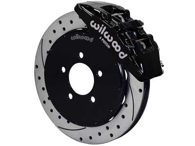 Wilwood 140-12048-D Forged Dynapro 6 Front 13" Big Brake Kit, Black, Drilled, Factory Five Racing / Wilwood 140-12048-D Big Brake Kit