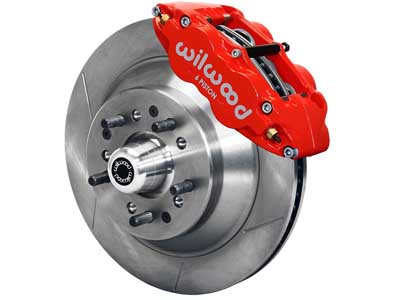 Wilwood 140-12278-R Superlite 6R Front 13" Big Brake Kit, Slotted, Red, 1973-1978 GM Cars / Wilwood 140-12278-R Big Brake Kit
