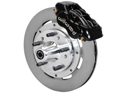 Wilwood 140-12617 Forged Dynalite Pro 11.75" Front Hub Brake Kit, Black, 1940-1952 Oldsmobile / Wilwood 140-12617 Big Brake Kit