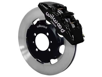 Wilwood 140-12767 Dynapro 6 Front 12-in Big Brake Kit Black Calipers 2012-2015 Fiat 500 / Wilwood 140-12767 Big Brake Kit