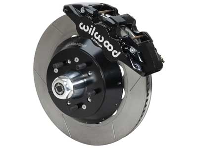 Wilwood 140-12824 AERO6 Front 14.25" Big Brake Kit Black Slotted 1997-2003 Ford F150 2WD / Wilwood 140-12824 Big Brake Kit