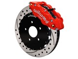 Wilwood 140-12875-DR Front Superlite 6R Red 14" Drilled Rotor Big Brake Kit 1999-2012 Subaru WRX / Wilwood 140-12875-DR Big Brake Kit