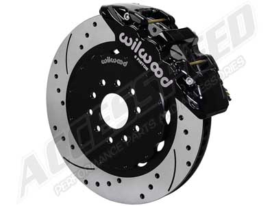 Wilwood 140-12929-D AERO6 Front Big Brake Kit Black Drilled & Slotted Rotors 2008 2009 Pontiac G8 / Wilwood 140-12929-D Big Brake Kit
