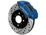 Wilwood 140-12996-DCB Dynapro DPHA Front Caliper & Rotor Kit Drilled Blue Honda/Acura w/262mm OE