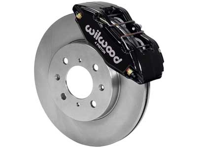 Wilwood 140-12996 Dynapro Front 10.32" Rotor/Caliper Upgrade, Black, Fits Acura/Honda W/262mm OE / Wilwood 140-12996 Big Brake Kit