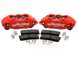 Wilwood 140-13029-R Dynapro Front Caliper Upgrade, Red, Fits Acura/Honda W/262mm OE Rotors / Wilwood 140-13029-R Big Brake Kit