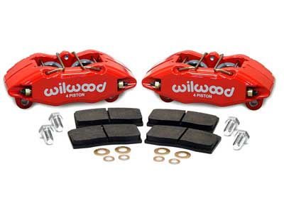 Wilwood 140-13029-R Dynapro Front Caliper Upgrade, Red, Fits Acura/Honda W/262mm OE Rotors / Wilwood 140-13029-R Big Brake Kit