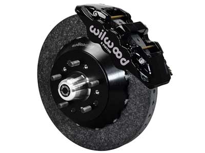 Wilwood 140-13145-CSIC AERO6 Dynamic Front Big Brake Kit,14" C/SiC, Black WWE ProSpindle / Wilwood 140-13145-CSIC Big Brake Kit