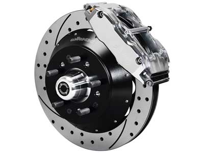 Wilwood 140-13225-DP FNSL6R Front Hub Big Brake Kit,14", Drilled, Pol TCI-IFS,71-78 (Pinto Based) / Wilwood 140-13225-DP Big Brake Kit