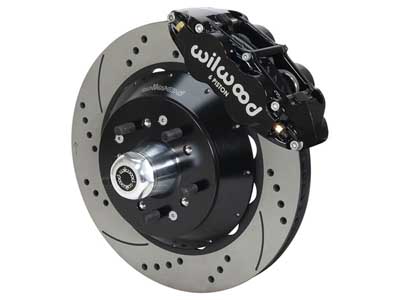 Wilwood 140-13225-D FNSL6R Front Hub Big Brake Kit,14", Drilled TCI-IFS,71-78 (Pinto Based) / Wilwood 140-13225-D Big Brake Kit