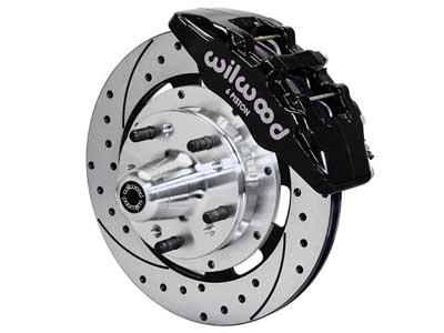 Wilwood 140-13378-D Dynapro-DB Front Big Brake Kit,12", Drilled 1974-1980 Pinto/Mustang II Disc / Wilwood 140-13378-D Big Brake Kit