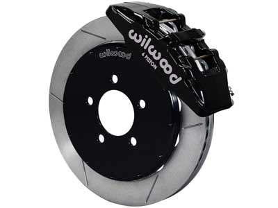 Wilwood 140-13581 Dynapro 6 Front 13" Big Brake Kit, Slotted, Black, 2004-2013 Mazda 3 / Wilwood 140-13581 Big Brake Kit