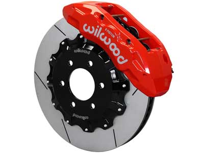 Wilwood 140-13865-R Front Red TX6R 15.5" Slotted Big Brake Kit 2009-2019 Ford F150 / Wilwood 140-13865-R Big Brake Kit