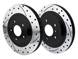 Wilwood 140-14115U-D ProMatrix Front Drilled Replacement Rotor Upgrade Kit for 1997-2013 Corvette / Wilwood 140-14115U-D Front Brake Rotor Kit