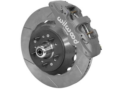 Wilwood 140-14544 AERO6R 14" Front Race Big Brake Kit, Slotted, Gray Anodized, 1964-1974 GM Cars / Wilwood 140-14544 Big Brake Kit