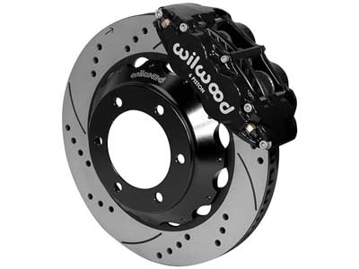 Wilwood 140-14578-D SL6R 14" Front Big Brake Kit, Black, Drilled, 2005-2017 Tacoma FJ 4Runner GX460 / Wilwood 140-14578-D Big Brake Kit