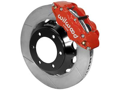 Wilwood 140-14578-R SL6R 14" Front Big Brake Kit, Red, Slotted, 2005-2017 Tacoma FJ 4Runner GX460 / Wilwood 140-14578-R Big Brake Kit