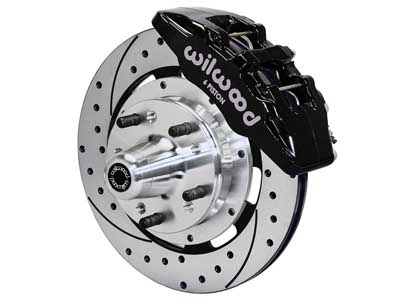 Wilwood 140-14607-R Dynapro 6 Front 12" Big Brake Kit, Red, 1957-1967 Ford F-100 / Wilwood 140-14607-R Big Brake Kit