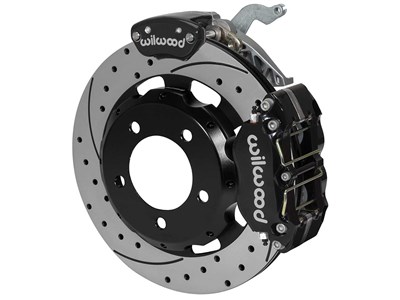 Wilwood 140-14640-D NDPR/MC4 12.19" Rear Big Brake Kit W/Lines, Black, Drilled for Backdraft / Wilwood 140-14640-D Dynapro MC4 Rear Big Brake Kit