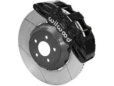 Wilwood 140-14925 Speed Xtreme Front 15" SX6R Big Brake Kit, Black Calipers, Slotted 2015-up Mustang / Wilwood 140-14925 2015-2021 Mustang Brake Kit