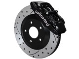 Wilwood 140-15175-D SLC56 Front Black Replacement Caliper and Rotor Kit 1997-2013 Corvette C5/C6