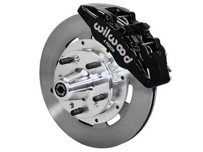 Wilwood 140-15198 Dynapro 6 Front 12.19" Big Brake Kit, Black, 1965-1972 Mopar C-Body / Wilwood 140-15198 Big Brake Kit