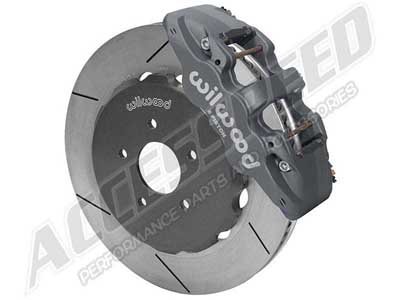 Wilwood 140-15231 AERO6 RACE 15" Front Big Brake Kit, Slotted, Clear Anodized, 2010-2015 Camaro / Wilwood 140-15231 Big Brake Kit