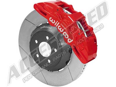 Wilwood 140-15441-R Speed Xtreme Front 15" SX6R Big Brake Kit, Red Calipers, Slotted 2016-up Camaro / Wilwood 140-15441-R Big Brake Kit