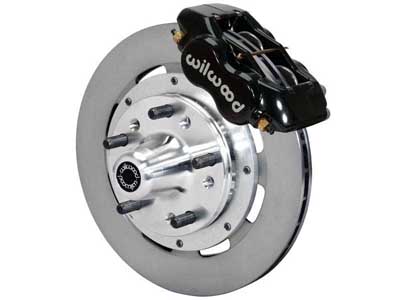 Wilwood 140-15468 Dynalite 12.19" Front Hub Brake Kit, Black, 1973-1983 Mopar A,B,E,F & J Body / Wilwood 140-15468 Big Brake Kit