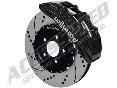 Wilwood 140-15722-D Speed Xtreme SX6R Front 14" Big Brake Kit Black Drilled 2014-2019 Corvette C7 / Wilwood 140-15722-D Big Brake Kit