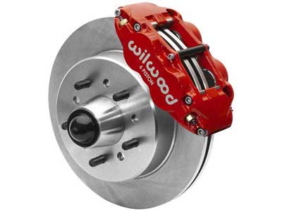 Wilwood 140-15940-R SL6R 12" Front Big Brake Kit, Red, 1963-87 GM C10/C15 W/Drop Spindle / Wilwood 140-15940-R Big Brake Kit