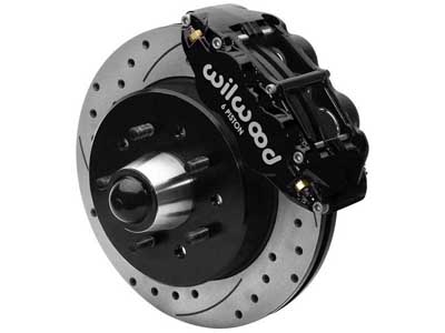 Wilwood 140-15948-D FNSL6R Front Big Brake Kit,12" Drilled Drop Spindle 88-98 C10 5x4.75/5.0" / Wilwood 140-15948-D Big Brake Kit