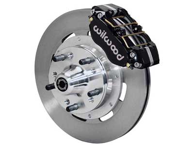 Wilwood 140-15981 Dynapro Radial Front 12" Big Brake Kit, Black, 1970-1990 GM A/B/F/X Body / Wilwood 140-15981 Forged Dynapro Big Brake Kit