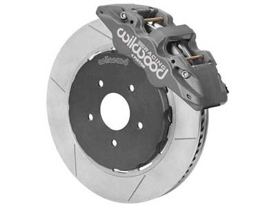 Wilwood 140-16181 AERO4-ST Front Lug Drive 14" Race Big Brake Kit, Ano Gray 1997-13 Corvette C5/C6 / Wilwood 140-16181 Big Brake Kit