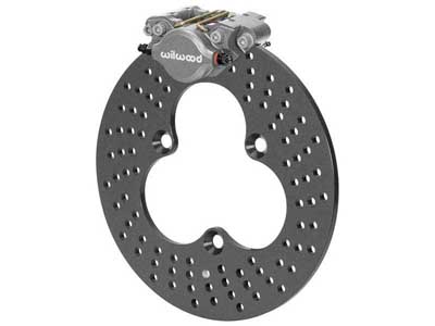 Wilwood 140-16232 Dynapro Single Left Front Big Brake Kit, Sprint 10.20" Aluminum Drilled Rotor / Wilwood 140-16232 Big Brake Kit