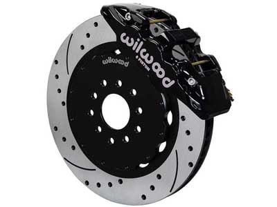Wilwood 140-16403-D AERO6 Front Hat Big Brake Kit,14", Drilled 1994-2004 Mustang w/Lines / Wilwood 140-16403-D Big Brake Kit