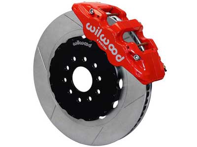Wilwood 140-16780-R AERO6 14" Front Big Brake Kit, Red, Slotted, 1973-1987 C10/C15 w/DSE Spindle / Wilwood 140-16780-R AERO6 14" Front Big Brake Kit