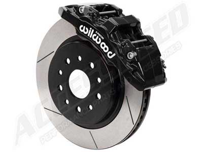 Wilwood 140-16803 AERO6-DM Front Big Brake Kit Black Slotted Rotors for 2000-2007 GM 1500 Truck/SUV / Wilwood 140-16803 AERO6-DM Front Big Brake Kit