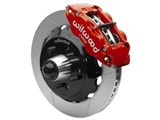 Wilwood 140-16908-R FNSL6R 13" Front Brake Kit Slotted Red 1955-1957 Chevy w/WWE Tri Five ProSpindle / Wilwood 140-16908-R Big Brake Kit for Tri-Five