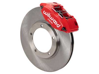 Wilwood 140-16946-R Powerlite Front 11" Big Brake Kit, Red for 1969-1974 Porsche 911 w/3" MT / Wilwood 140-16946-R Porsche 911 Big Brake Kit