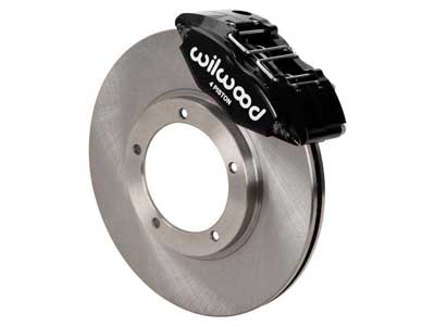 Wilwood 140-16946 Powerlite Front 11" Big Brake Kit, Black for 1969-1974 Porsche 911 w/3" MT / Wilwood 140-16946 Porsche 911 Big Brake Kit