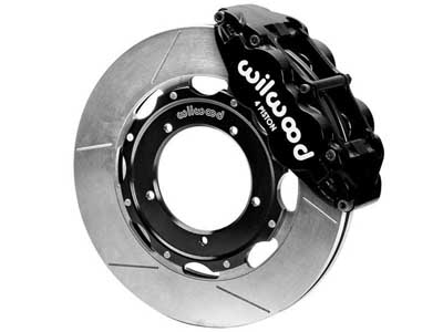 Wilwood 140-16947 FNSL4R Front 12" Big Brake Kit, Black for 1969-1989 Porsche 911-3.5" MT w/Lines / Wilwood 140-16947 Porsche 911 Big Brake Kit
